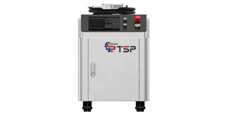 Handheld Laser Welder — Side view