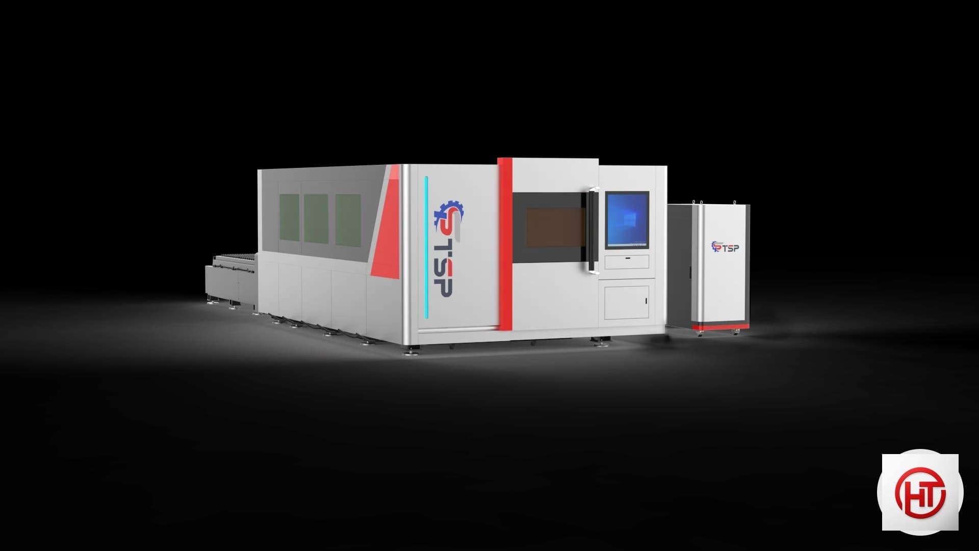 ماكينة قطع ليزر P3015 — المنظر الرئيسي