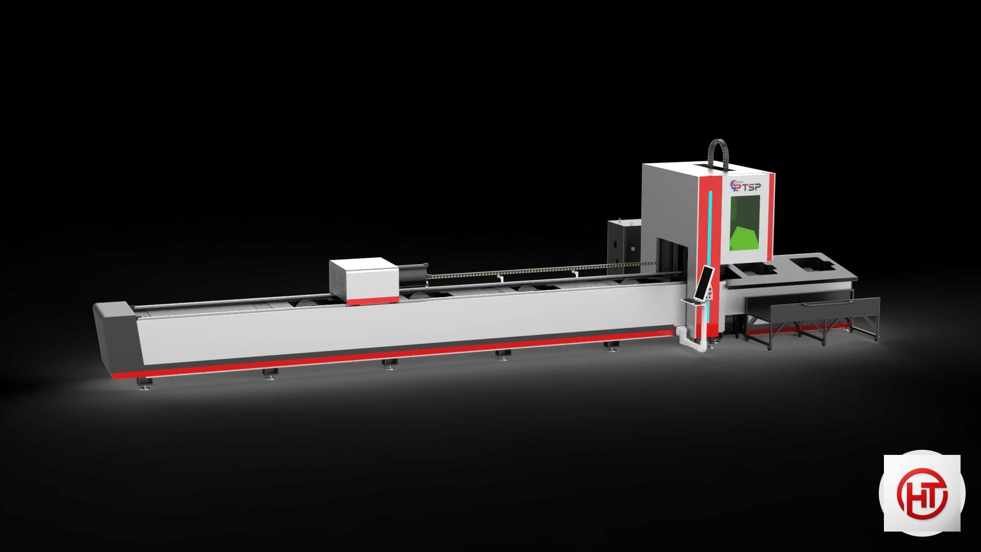 ماكينة قطع أنابيب T6035 — المنظر الرئيسي